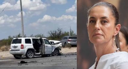 Equipo de trabajo de Claudia Sheinbaum sufre accidente en carretera; murió una persona