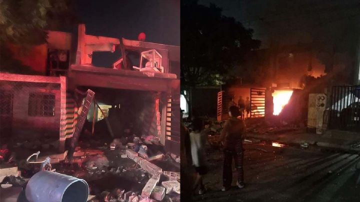 Explosión en Escobedo 'desaparece' cuatro casas y daña otras 34 | VIDEO