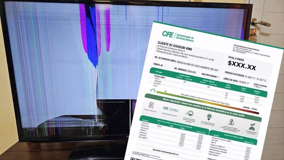Cambio tu smart TV dañada por una nueva con CFE