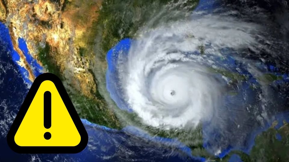 El ciclón tropical en el océano atlántico está tomando fuerza, afectando a varios estados de México
