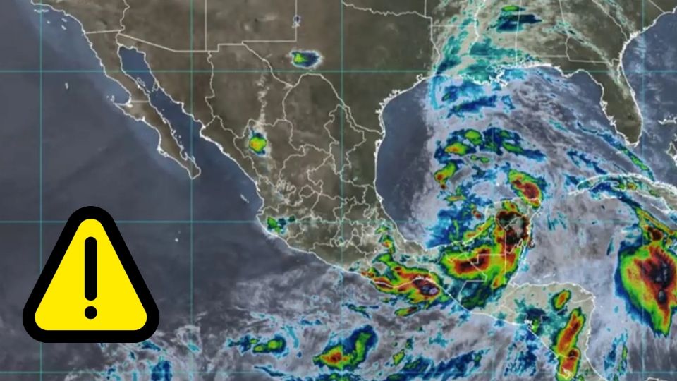El fenómeno climatológico evolucionará este día, tomando fuerza y acercándose a las cosas mexicanas, impactando el jueves