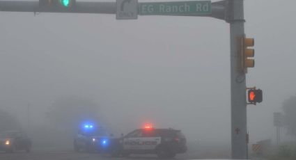 Piden a automovilistas en Laredo tener más cuidado al conducir durante tormenta