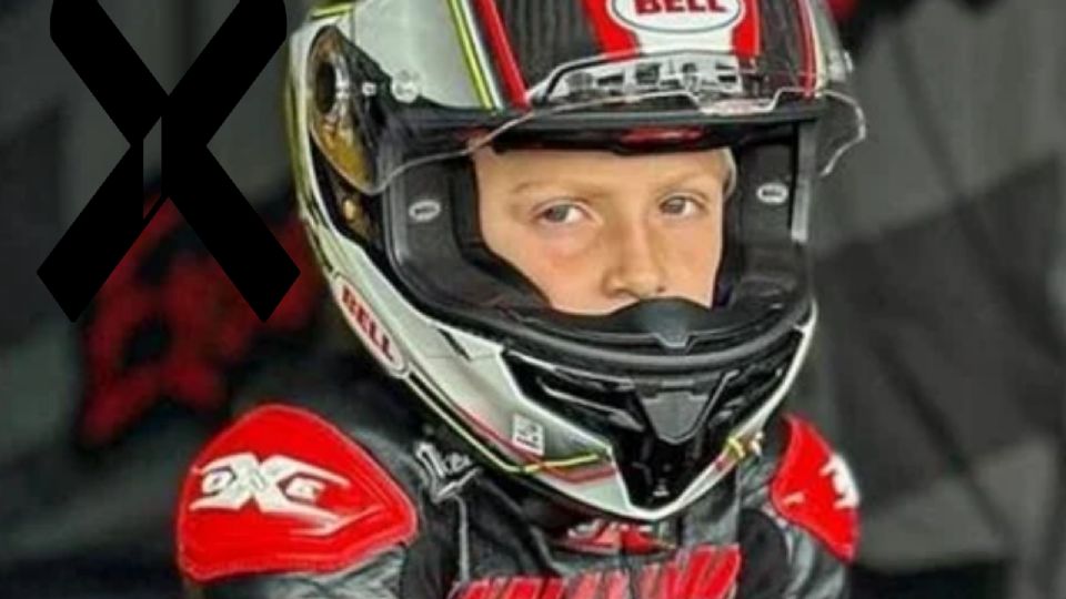 Su última vuelta: muere querida promesa mundial del motociclismo; tenía 9 años