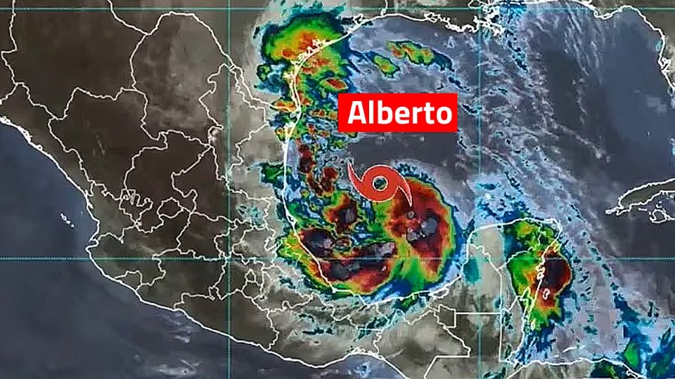 'Alberto' podría convertirse en huracán
