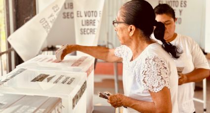 Elecciones en Nuevo Laredo: abuelitos ponen el ejemplo y acuden desde temprano a votar