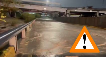 Así fue el momento exacto del desbordamiento del Río Santa Catarina en Monterrey | VIDEO
