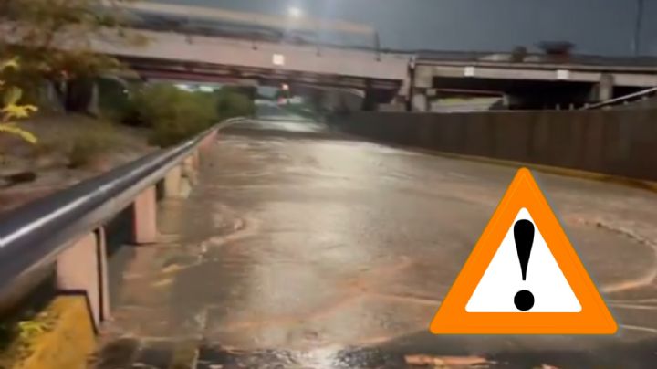 Así fue el momento exacto del desbordamiento del Río Santa Catarina en Monterrey | VIDEO