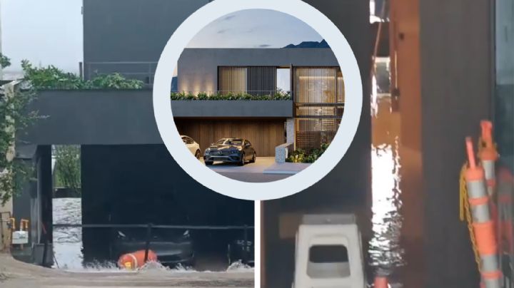 MOMENTO EXACTO en que se inunda casa del Sorteo Tec en Monterrey; será sorteada el sábado