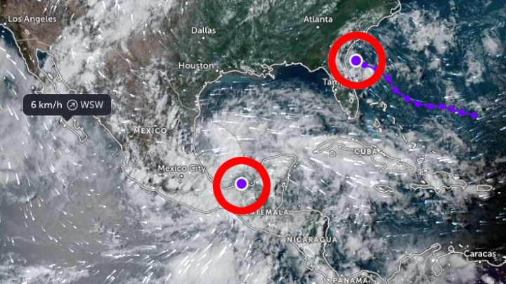 ¡Adiós Alberto, bienvenidos Beryl y Chris!: uno pegaría en Tamaulipas la otra semana