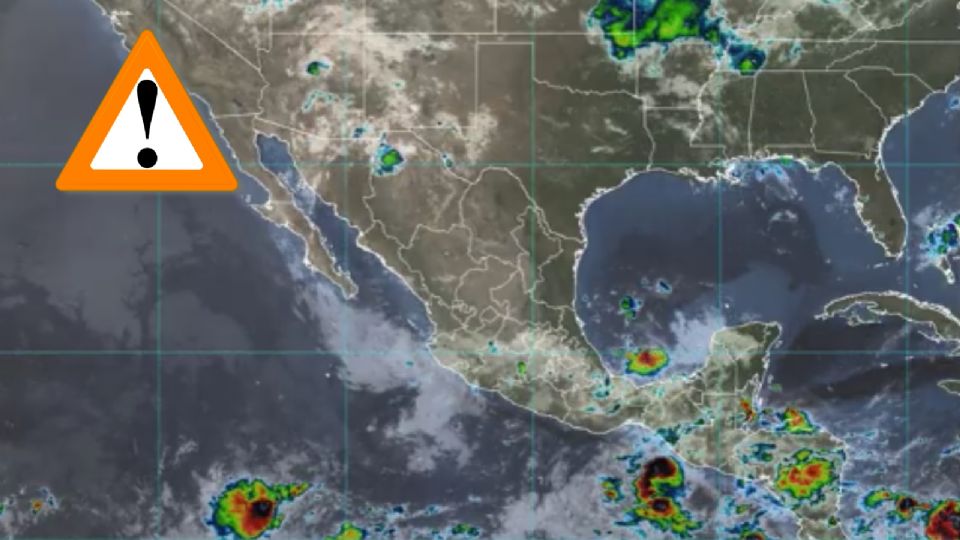 Así serán las lluvias hoy 26 de junio de 2024, según Conagua