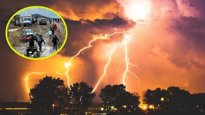 Rayo mata a madre e hija en Querétaro; realizaban pastoreo cuando las alcanzó la tormenta