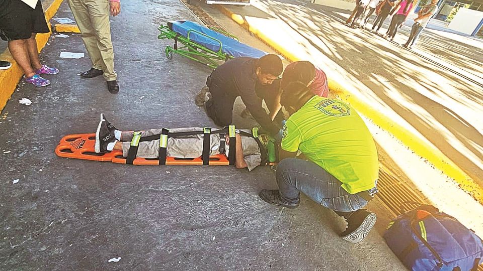 El estudiante de 13 años, fue atendido en el Hospital del Seguro Social.