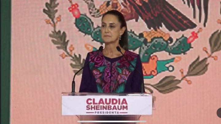 Sheinbaum celebra triunfo: 'no llegué sola, llegamos todas'