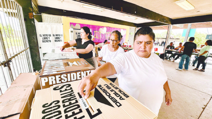 Acuden miles en Nuevo Laredo a histórica votación