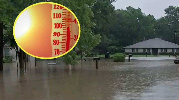 Clima en Texas: pronostican inundaciones, lluvias y calor extremo
