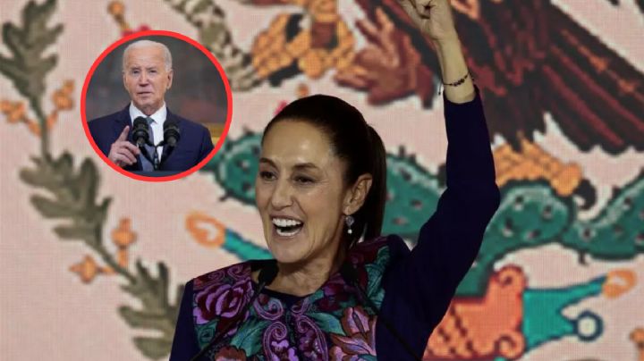 Joe Biden celebra triunfo de Claudia Sheinbaum como la primer presidenta de México