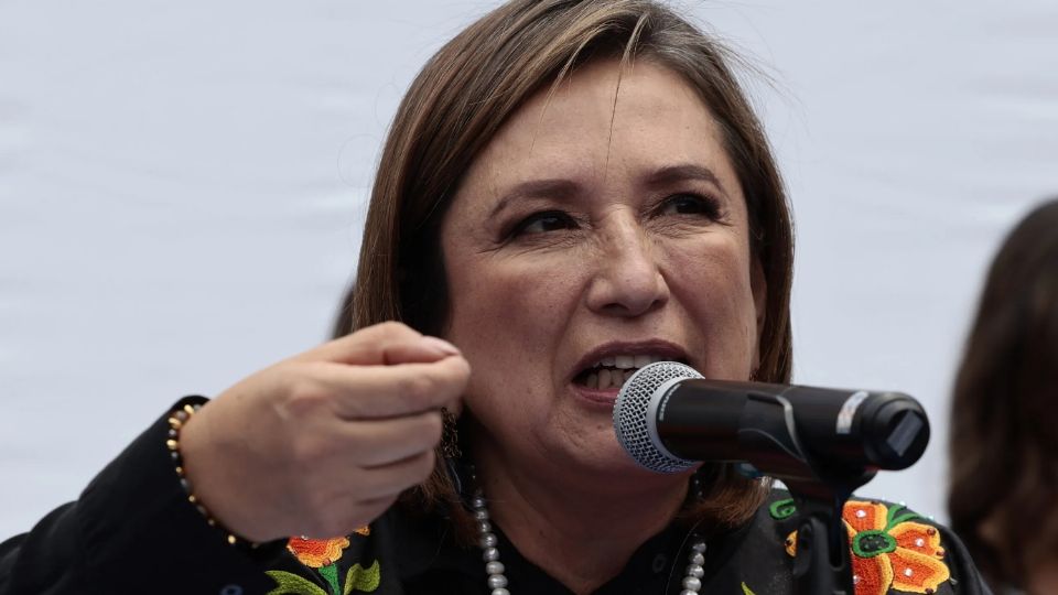 La candidata presidencial denunció el presunto sistema que favoreció a la representante de Morena