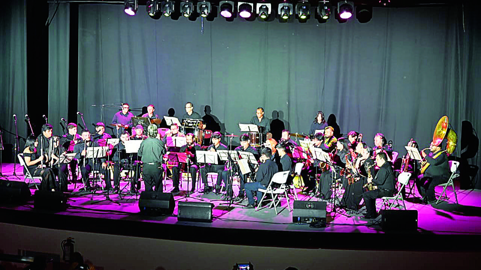 La Centenaria Banda de Música Municipal se presentó con éxito.
