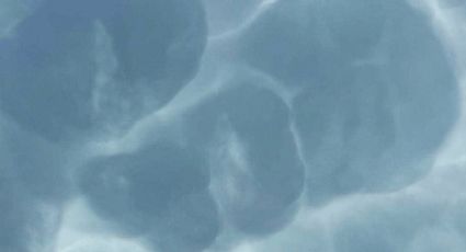 Nubes extrañas ponen nerviosos a habitantes de Nuevo León