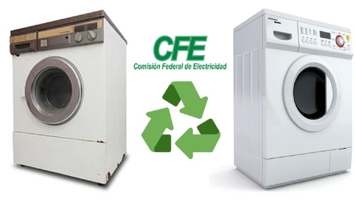 La CFE te cambia tu lavadora descompuesta por una nueva gratis; estos son los requisitos