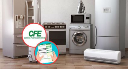 Electrodomésticos de la CFE: así puedes cotizarlos en línea con tu recibo de luz