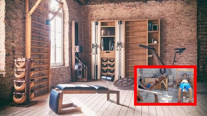 Joven tamaulipeco crea gimnasio de madera y se vuelve viral; nada lo detiene de su objetivo | VIDEO