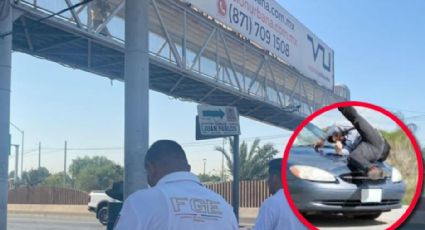 Niña se lanza de un puente y cae sobre coche en movimiento; se salvó de milagro | VIDEO