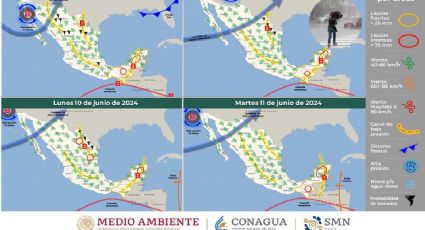 Este día la Onda Tropical 3 golpeará a México; ¿cuáles serán los estados más afectados?