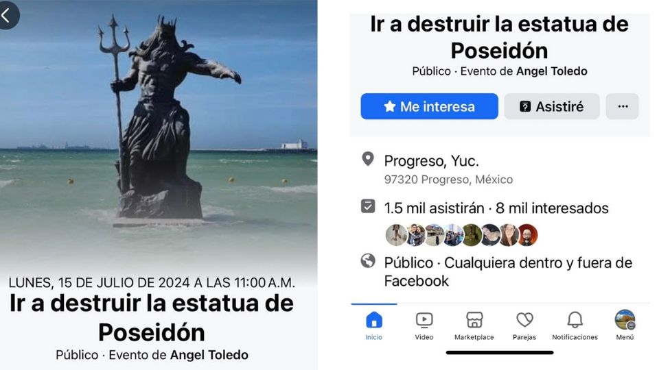 Quieren destruir a Poseidón