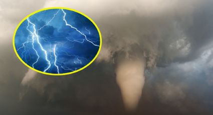 Alertan por tornados, descargas eléctricas y granizo cerca de Nuevo Laredo