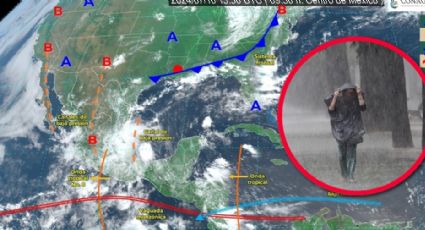 Clima en México: onda tropical 8 traerá lluvias a estos estados