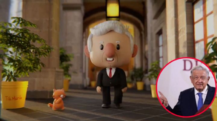 ¡Al estilo Pixar! AMLO estrena presentación de la conferencia matutina | VIDEO