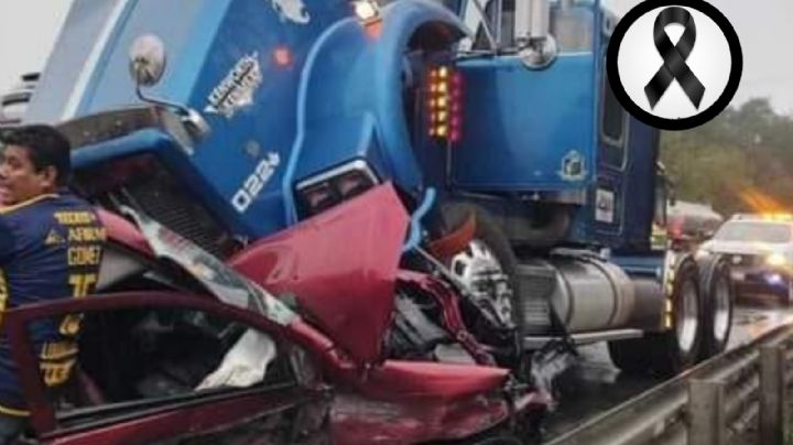 Trágico viaje familiar: mueren dos en choque de frente con tráiler; iban a una graduación