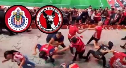 Riña entre aficionados de Chivas y Xolos termina en balacera; hay un muerto