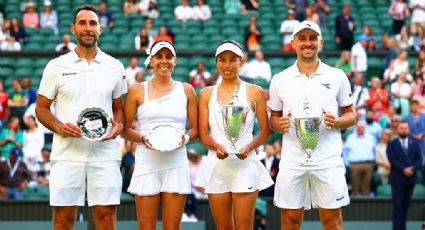 Santiago González y Giuliana Olmos son subcampeones de Wimbledon