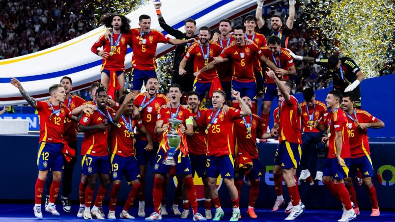 España logra su cuarto título en la Eurocopa.