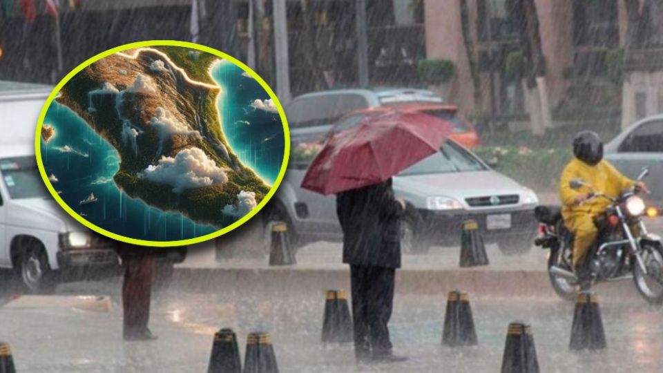 Viene mucha lluvia para México