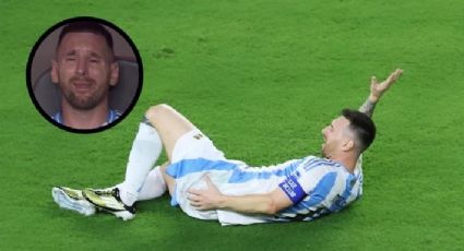 Impactante imagen del tobillo de Messi le da la vuelta al mundo; ¿qué fue lo que le pasó?