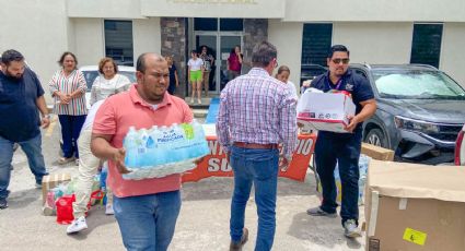 DIF Tamaulipas recaba más de 28 toneladas de víveres; continúa entrega de apoyos a afectados por lluvias