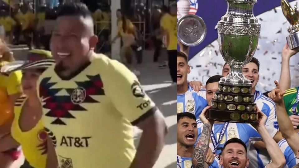 Un aficionado del América fue captado en video entrando gratis al estadio.