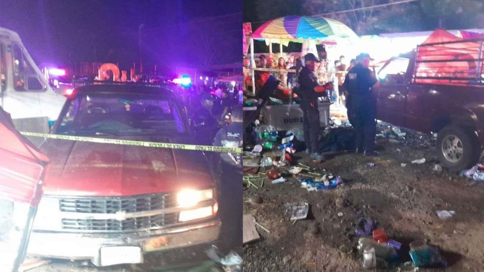 Camioneta atropella a 15 personas en Veracruz