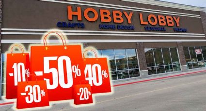 Hobby Lobby remata artículos hasta con 66% de descuento; esta es la mercancía