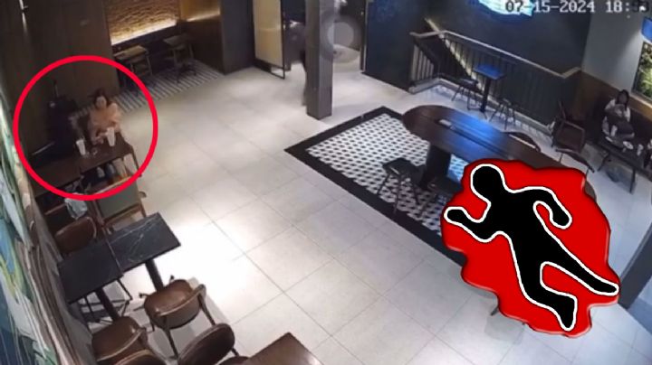 Hombre apuñala a su pareja en una cafetería; se quitó la vida en el lugar | IMÁGENES FUERTES