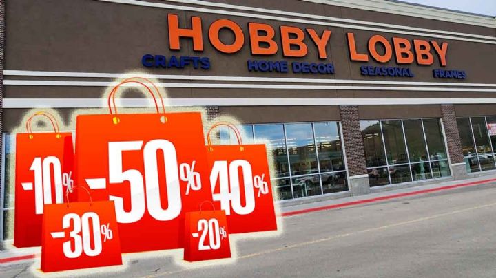 Hobby Lobby remata artículos hasta con 66% de descuento; esta es la mercancía