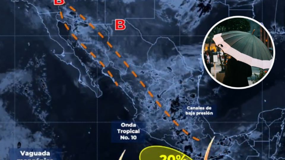 Clima en México: así quedan las lluvias para este 17 de julio