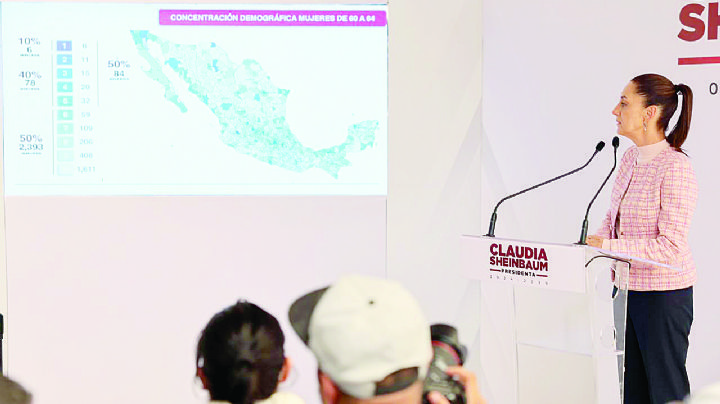 Dará Claudia Sheinbaum apoyo universal a 3 millones de mujeres