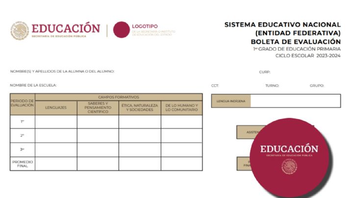 SEP: así son las nuevas boletas; de este modo puedes interpretarlas