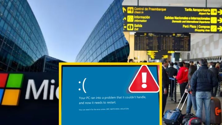 Fallo informático mundial afectó a varios aeropuertos de México; ¿qué ocurrió?