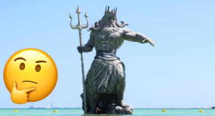 ¿Quién construyó la estatua de ‘Poseidón’ en Yucatán? La acusan de causar el huracán Beryl