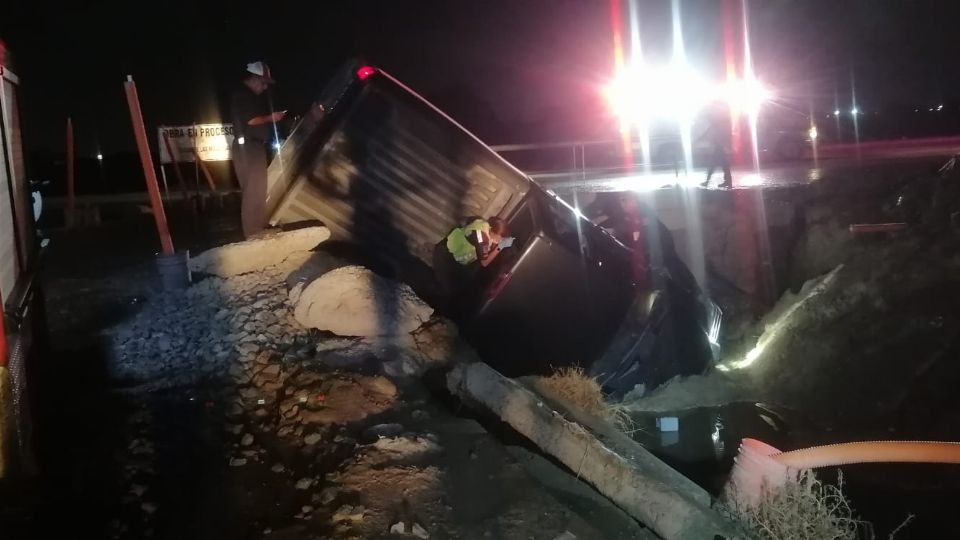 El accidente se registró en las calles de Hermosillo y Bilbao.